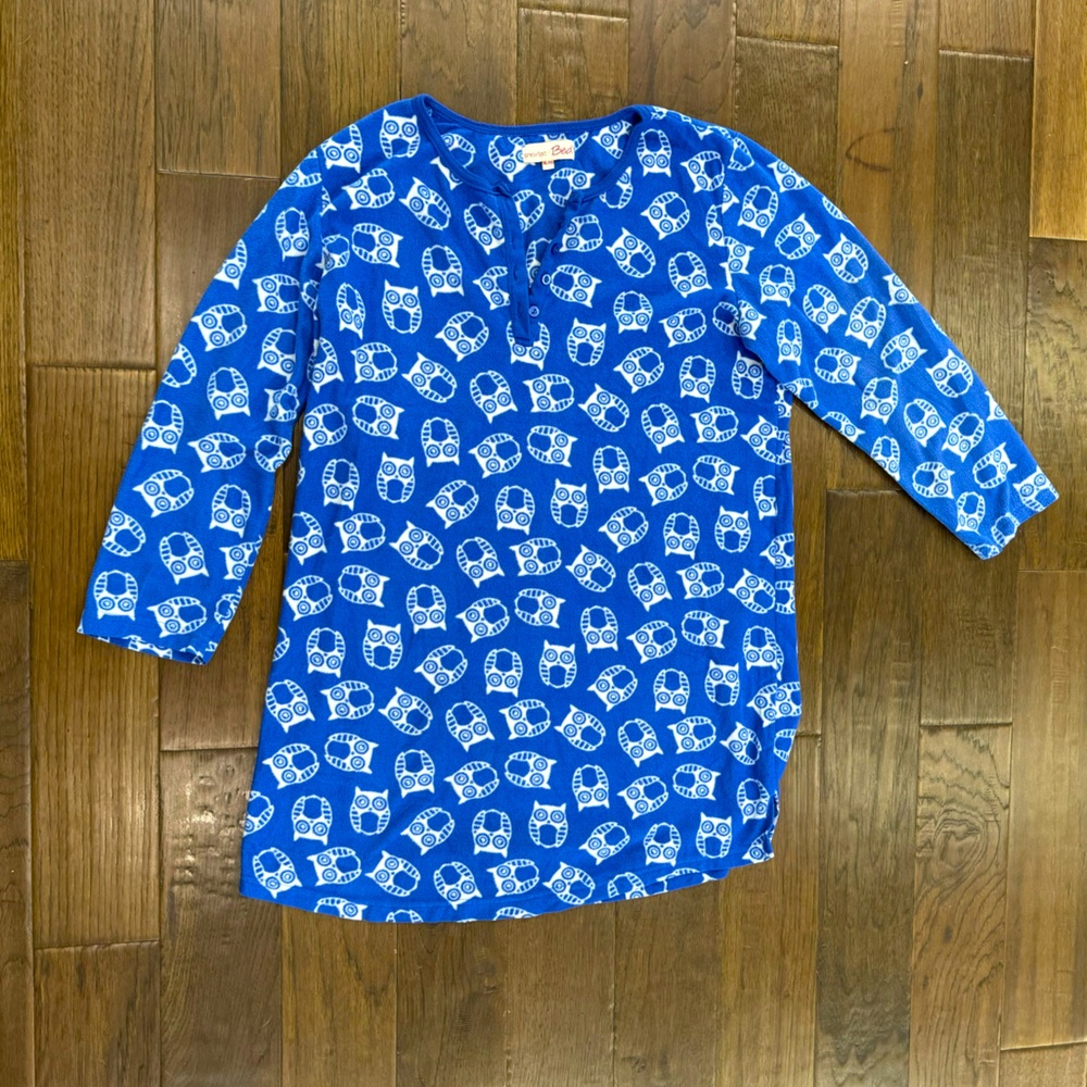 Breakfast in Bed Long Sleeve Nightie